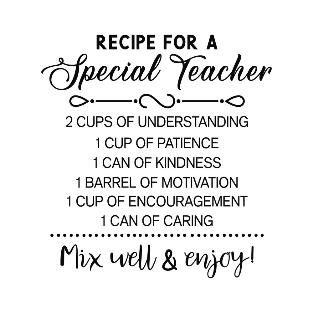 “Recipe for” kitchen hand towel pick design